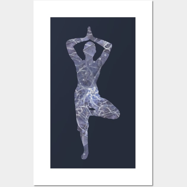 Yoga asana Wall Art by nobelbunt